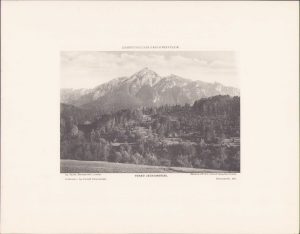 Litografie Turnu