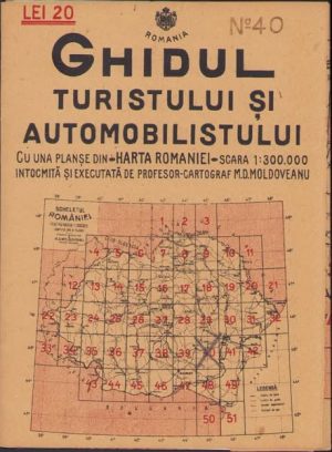 Buzău, Râmnicu Sărat, harta nr 40, 1936, Ghidul turistului și automobilistului