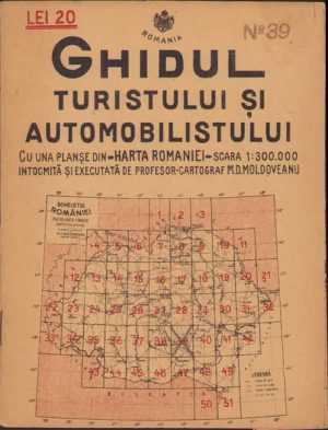 Ploești, Buzău, harta nr 39, 1936, Ghidul turistului și automobilistului
