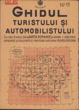 Rezina Târg, harta nr 11, 1936, Ghidul turistului și automobilistului