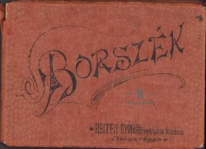 Album cu 17 imagini din Borsec, editura fotografului Heiter György din Reghin