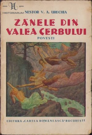Zânele din Valea Cerbului, povești pentru copii cu numeroase ilustrații de Nestor Urechia, 1940