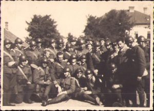 Militari români din Regimentul II Vânători de Gardă nr 9 Regele Alexandru I al Iugoslaviei, 1936