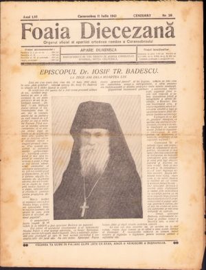 Foaia Diecezană, 28/1943, Caransebeș