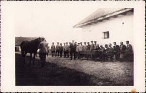 Examenul elevilor militari de la școala de perfecționare a călăreților, 1934