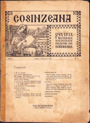 Cosînzeana, 4/1911, anul I