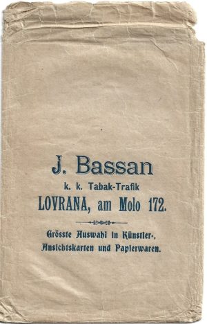 Plic J Bassan kk Tabak-Trafik, Lovana, Croația