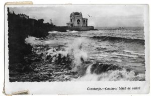 Constanța, Cazinoul bătut de valuri, carte poștală