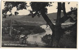 Oltul la Călimănești (Roumania), carte poștală