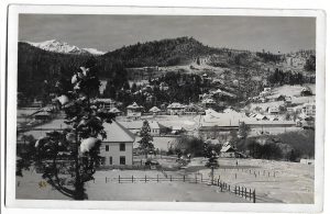 Predeal iarna, Vedere spre Fitifoiu, carte poștală