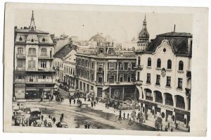 Nagyvárad látkép, carte poștală