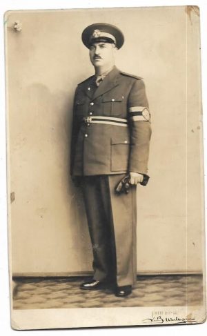 Membru Frontul Renașterii Naționale, 1937, studio Buzdugan, București