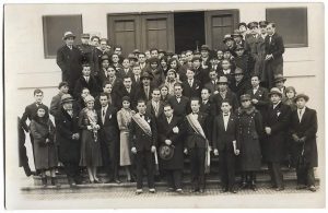 Studenți civili și militari la Semicentenar Facultatea de Medicină Veterinară din București, 1931