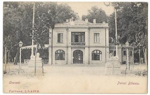 Craiova, Parcul Bibescu, carte poștală