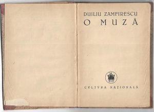 O muză de Duiliu Zamfirescu, 1922