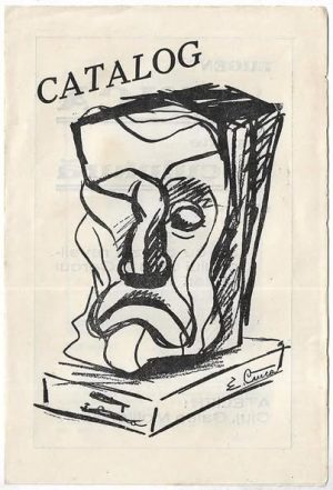 Catalogul expoziției artistului Eugen Ciucă, 1938, Cercul Militar, Cluj