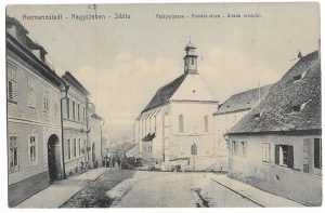 Sibiu, Strada urezului, carte poștală