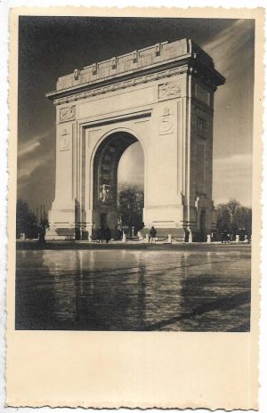 București, Arcul de Triumf, carte poștală