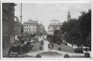 Arad, Piața Xenopol, carte poștală