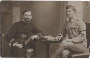 Preot militar și militar din armata austro-ungară, de origine română, Marburg, 1916