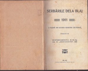 Serbările dela Blaj, 1911, O pagină din istoria noastră culturală, Blaj