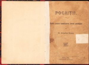 Pocăiții, studiu pentru combaterea sectei pocăiților de Sebastian Stanca, 1913, Sibiu, Tiparul tipografiei arhidiecesane
