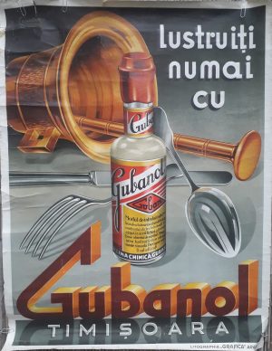Afiș Guban, perioada interbelică