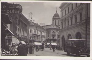 Carte poștală, Str Gen Berthelot, Arad