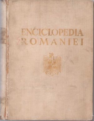 Enciclopedia României de Dimitrie Gusti, volumul I, 1938