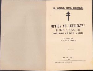 Oftica se lecuiește și poate fi ocolită sau înlăturată din capul locului, 1939