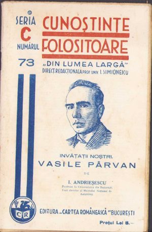 Vasile Pârvan de I Andrieșescu, 1938