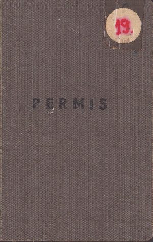 Permis pentru trecerea frontierei în cadrul micului trafic de călători, 1981