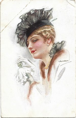 Carte poștală circulată Lugoj - Vărădia, județul Caraș-Severin, 1918