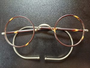 Ramă ochelari rotunzi, fără lentile, cca anii 1960