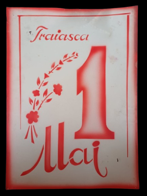 Material de propagandă comunistă, Trăiască 1 Mai