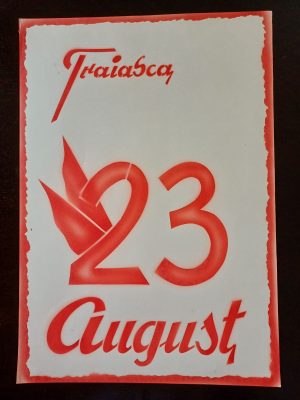 Material de propagandă comunistă, Trăiască 23 August