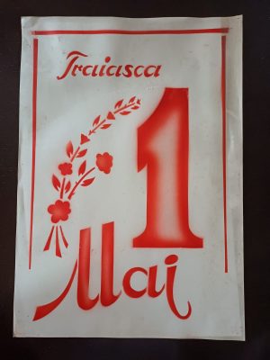 Material de propagandă comunistă, Trăiască 1 Mai