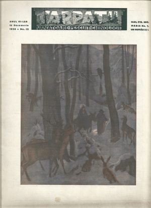 Carpații, vânătoare-pescuit-chinologie, 12/1938, Cluj