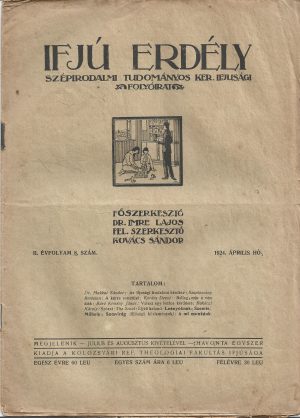 Ifjú Erdély, 8/1924, Turda