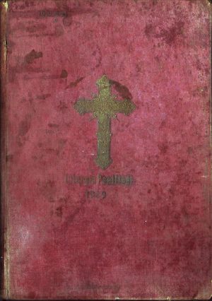 Liturgia psaltică pentru cor mixt de D G Kiriac, 1939