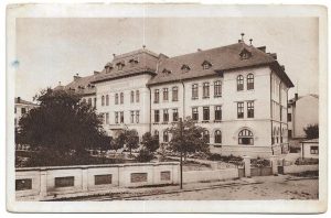 Craiova, Liceul Elena Cuza, carte poștală