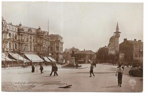 Constanța, Piața Independenței, carte poștală