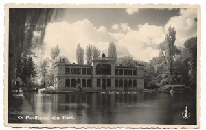Pavilionul din Parc, Cluj, carte poștală