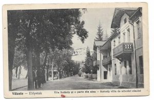 Vâlcele, Vila Székely și o parte din alea (sic!), carte poștală