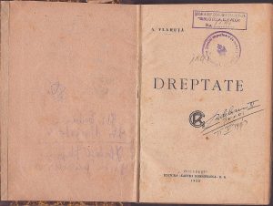 Dreptate de Alexandru Vlahuță, 1922