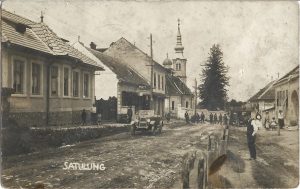 Satulung, carte poștală circulată