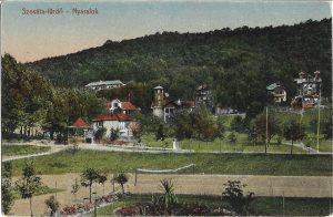 Szováta fürdő, Nyaralok/Sovata, carte poștală necirculată