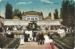 Kolozsvár, Séta tér/Cluj, carte poștală necirculată