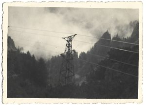 Funicularul fabricii de hârtie din Bușteni, 1942