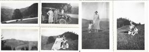 Pârâul Rece, 1933, lot de 6 fotografii
